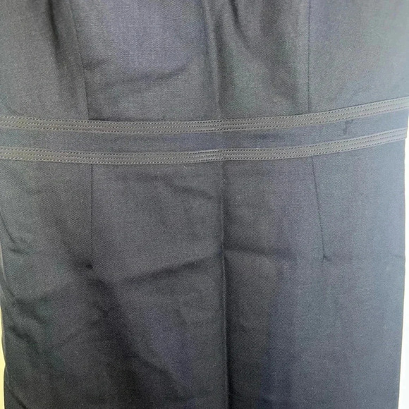 TORY BURCH DARK BLUE MIDI LENGTH SIZE 6 DRESS - Picture 4 of 15